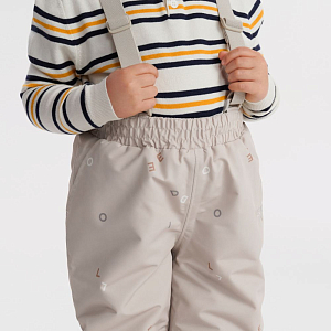 Брюки утепленные Leokid "Flint say my name beige"